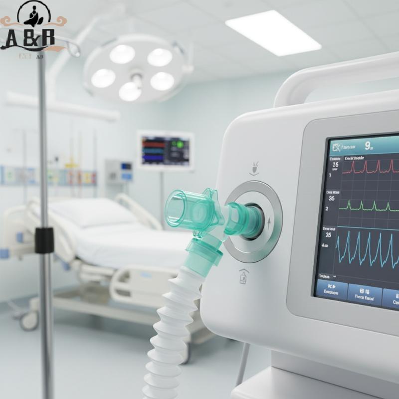[A&B] 1 ชิ้นคุณภาพปราศจากเชื้อ Anesthesia Breathing Circuit Tube พร้อมส่วนขยายสําหรับ Professional C