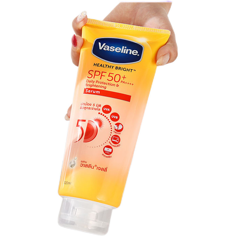 Beauty Body Thailand List g White gg Full-body Vaseline military training sunscreen large bottle, be