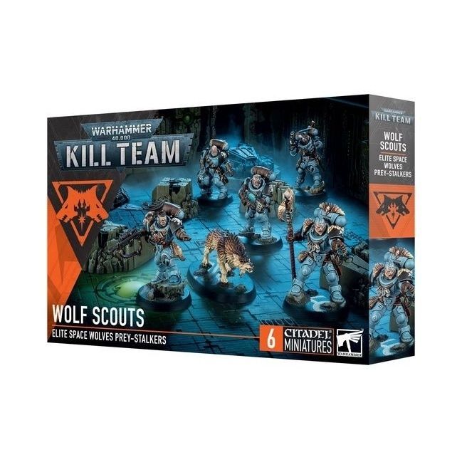 [ราคาไม่แพงสุดๆ] [Ready Stock Brand New Boxed] Warhammer 40k Space Warrior Space Wild Wolf Killing T