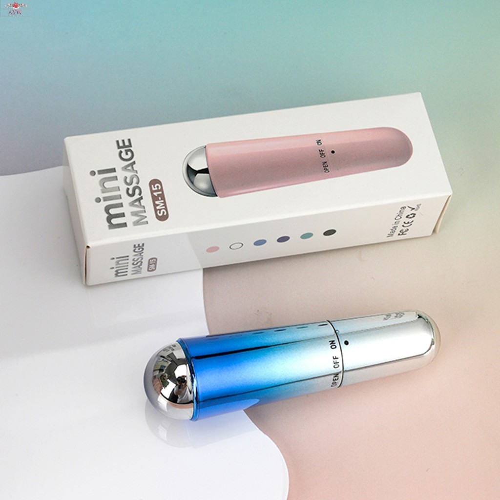 เครื่องนวดหน้าอัลตราโซนิก SM-15 อุปกรณ์ดูแลผิวพร้อมการนวดแบบสั่น, กระชับผิว, ฟังก์ชั่นกระจ่างใสสําหรับการใช้งานใบหน้าและตา