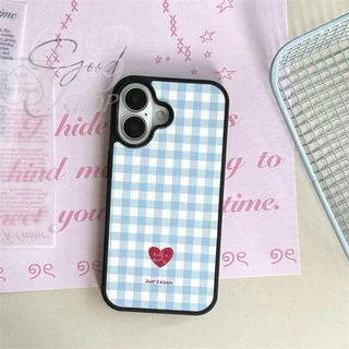 เคสไอโฟน Simple ลายสก๊อตเคสโทรศัพท์ สําหรับ iPhone 16 Promax 15 Promax 11 12 13 14plus 15plus 16plus 15pro 12/12pro