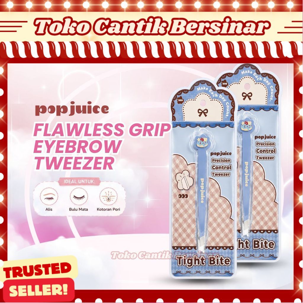 POPJUICE - Flawless Grip Eyebrow Tweezer