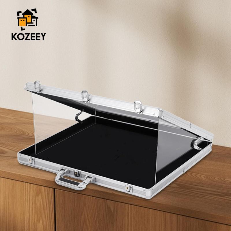 KOZEEY Trading Card Display Case Show Sports Card Container สําหรับสร้อยคอนิทรรศการ