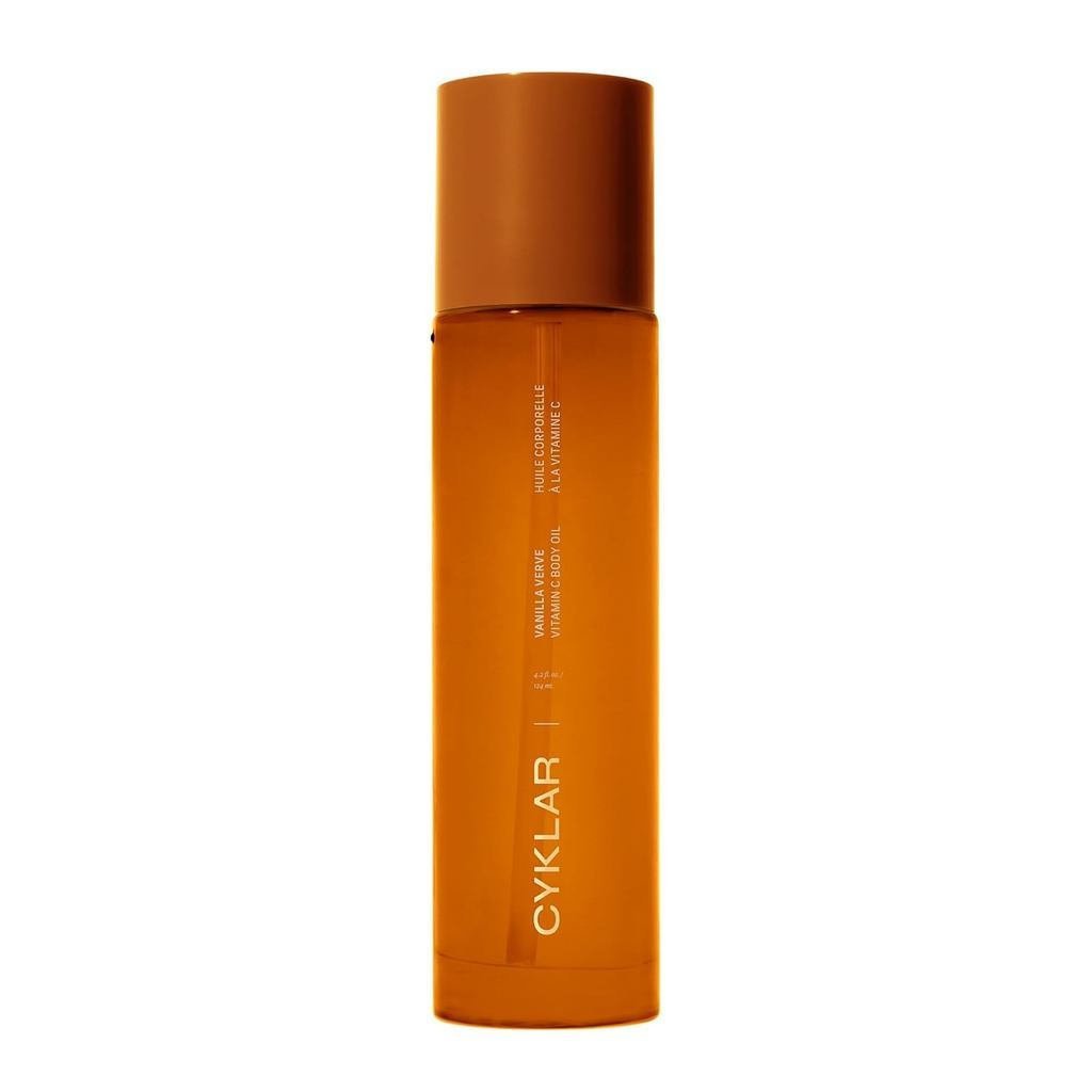 CYKLAR Vitamin C Body Oil เหมาะสําหรับผู้ชายผู้หญิง Moisturizing Vanilla Scent Body Essence ทําให้ผิ