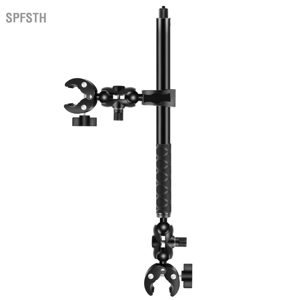 PULUZ PU496B ชุดเมาท์แฮนด์จักรยานและไม้เซลฟี่สำหรับ GoPro 12/11/10 Insta360 X4/X3/X2 thumbnail 5