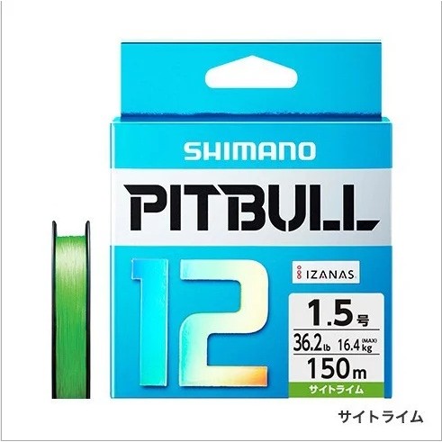 GQNJ SHIMANO PITBULL12 สีเขียวสีฟ้า 150M/200M 12 สายถัก Braided สายตกปลา Multifilament Fishline สําห
