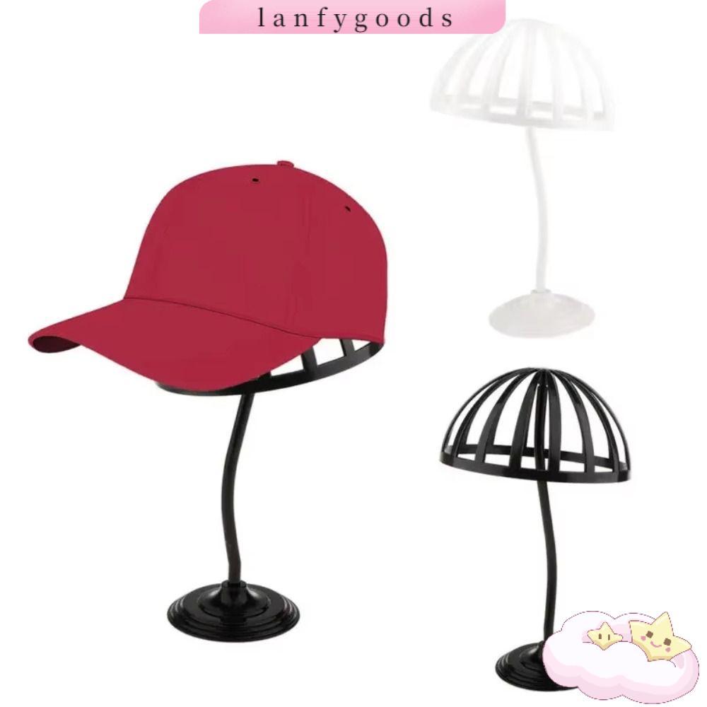LANFYGOODS ราวตากผ้าหมวก, ที่วางหมวกอเนกประสงค์ประหยัดพื้นที่, ขาตั้งโชว์วิกผมอิสระอเนกประสงค์แบบพกพาใช้ในบ้าน