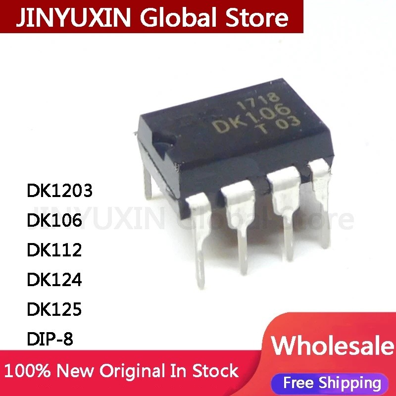 5 ชิ้น DK106 DK112 DK124 DK125 DK1203 อินไลน์ DIP-8 Switching Power Supply IC