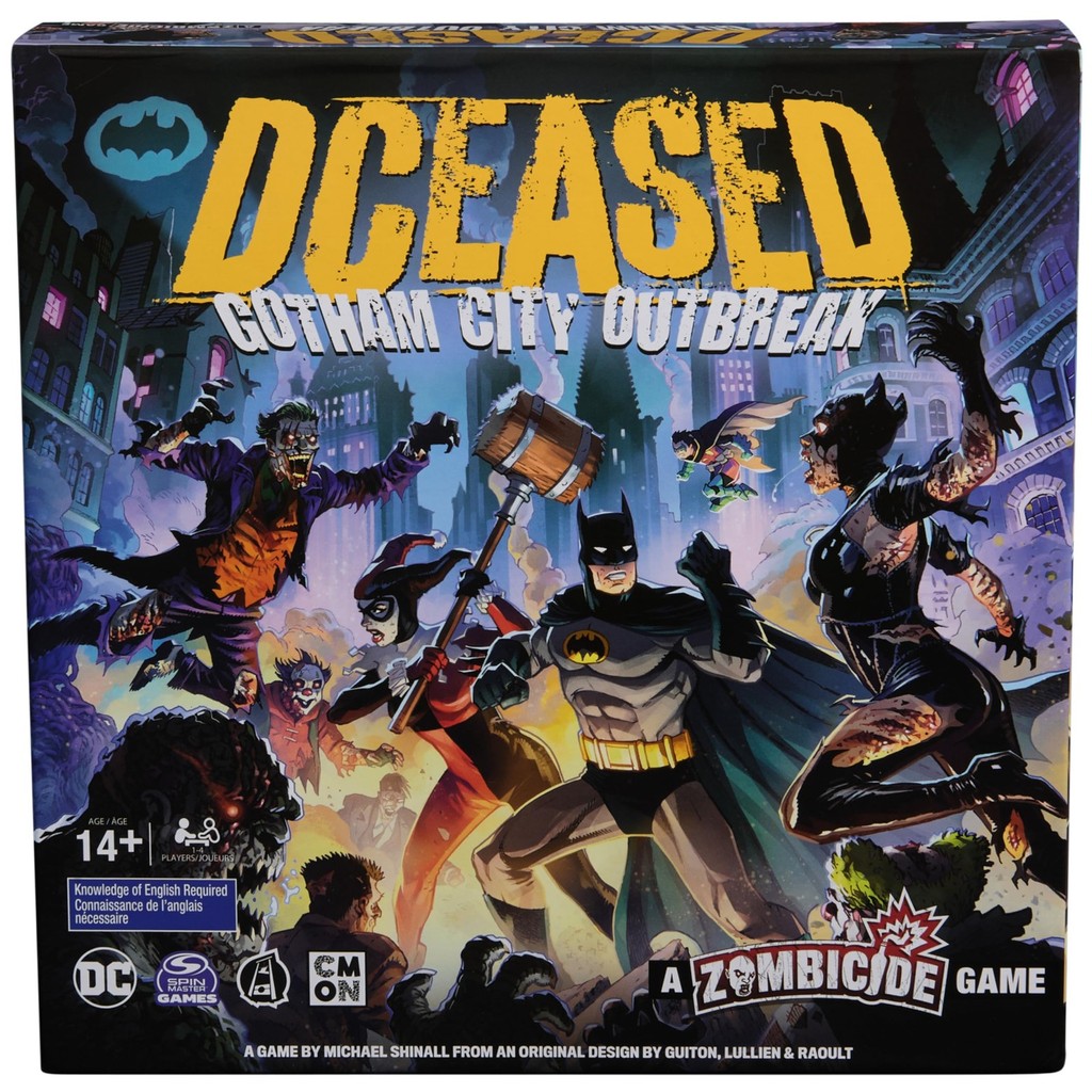 Spin Master Games, DCeased Gotham City Outbreak, Part of the Zombicide Collec...