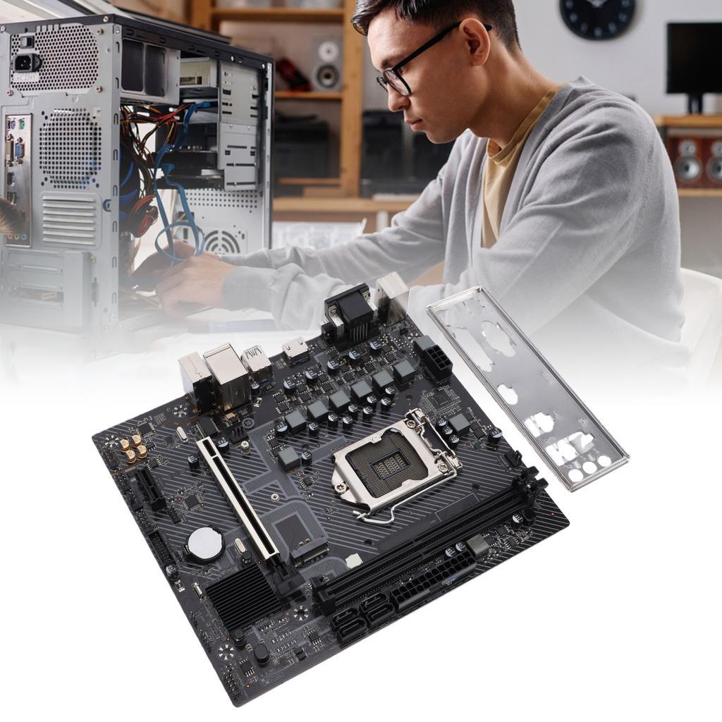 Horett B460M K PRO เมนบอร์ดคอมพิวเตอร์ Dual DDR4 สล็อต LGA 1200 ซ็อกเก็ตเมนบอร์ด Fit สำหรับ 10th Gen