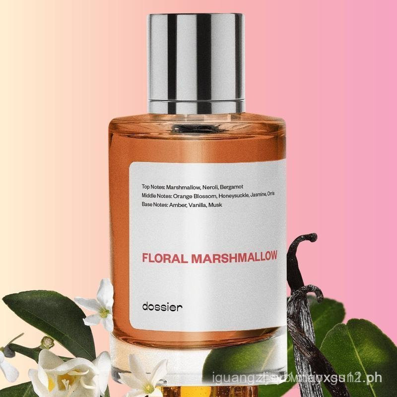 Floral Marshmallow, Dossier, น้ําหอมผู้หญิง, Eau de Parfum, 50ml, Marshmallow, Neroli, Jaine, Orris,