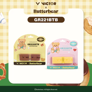 VICTOR Butter Bear GR221BTB กริปพันด้ามแบดมินตัน PU Over Grip ของแท้ Limited Collection butter bear