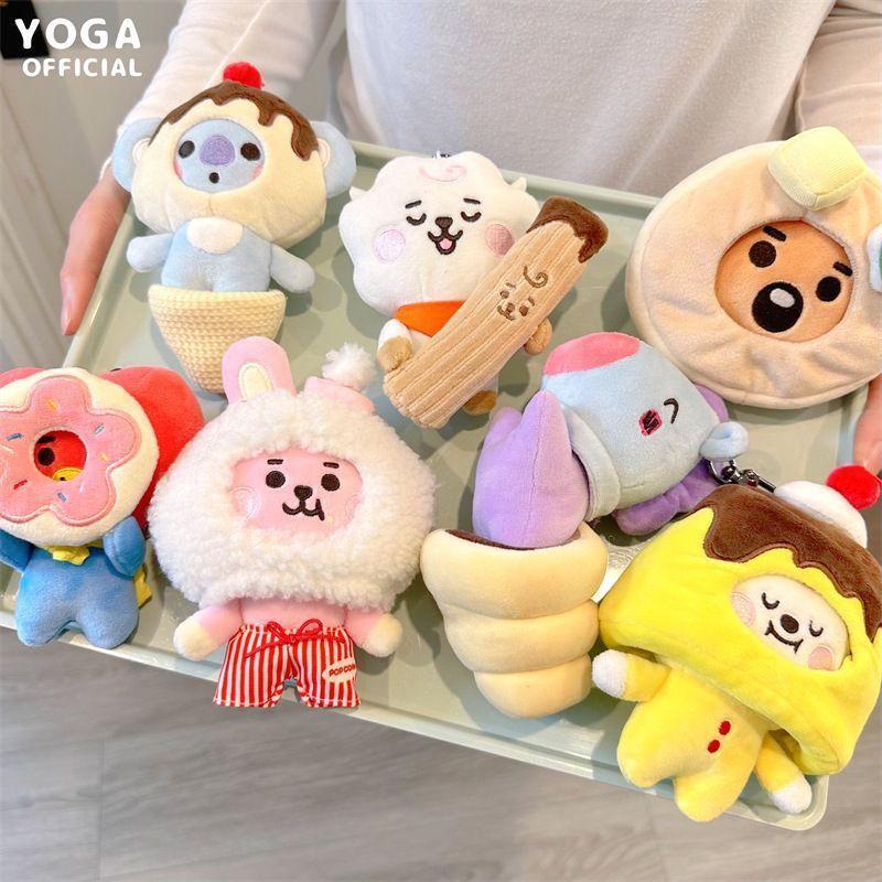 ตุ๊กตา BT21BABY BTS แบบนั่งจากเกาหลี ตุ๊กตาผ้ากำมะหยี่น่ารักของ Namjoongkook จาก BTS
