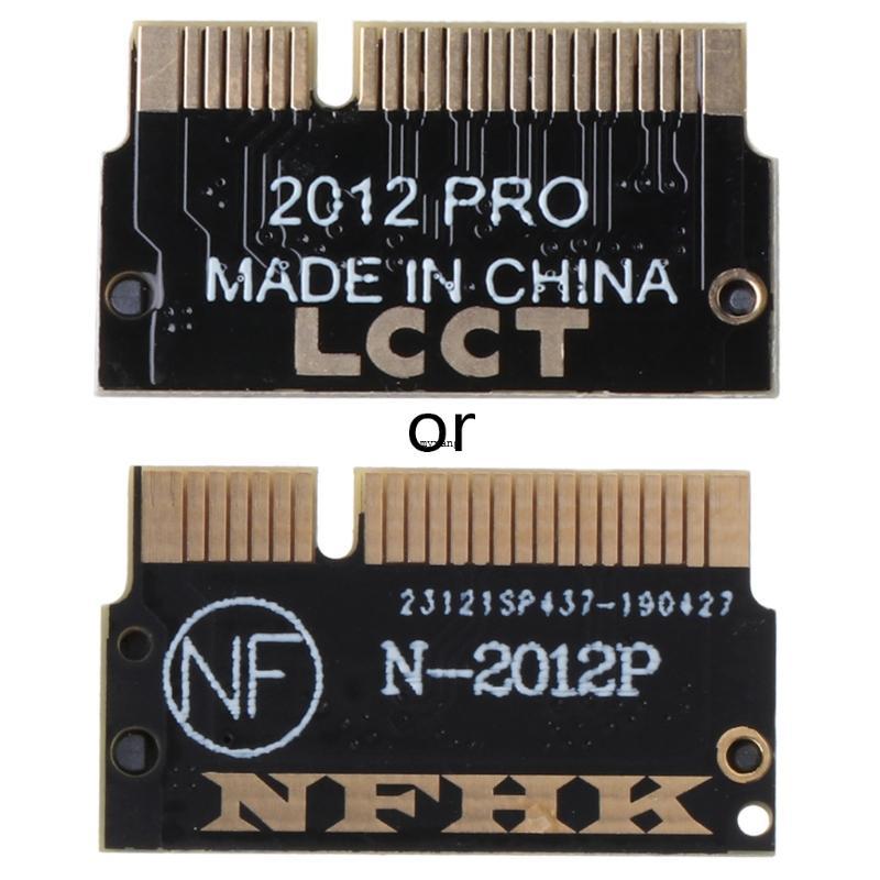 MG PCIE สําหรับ M 2 NVME Mac-Book SSD แปลงอะแดปเตอร์ SSD อัพเกรดชุดสําหรับ Retina 2012 A1398 A1425 S
