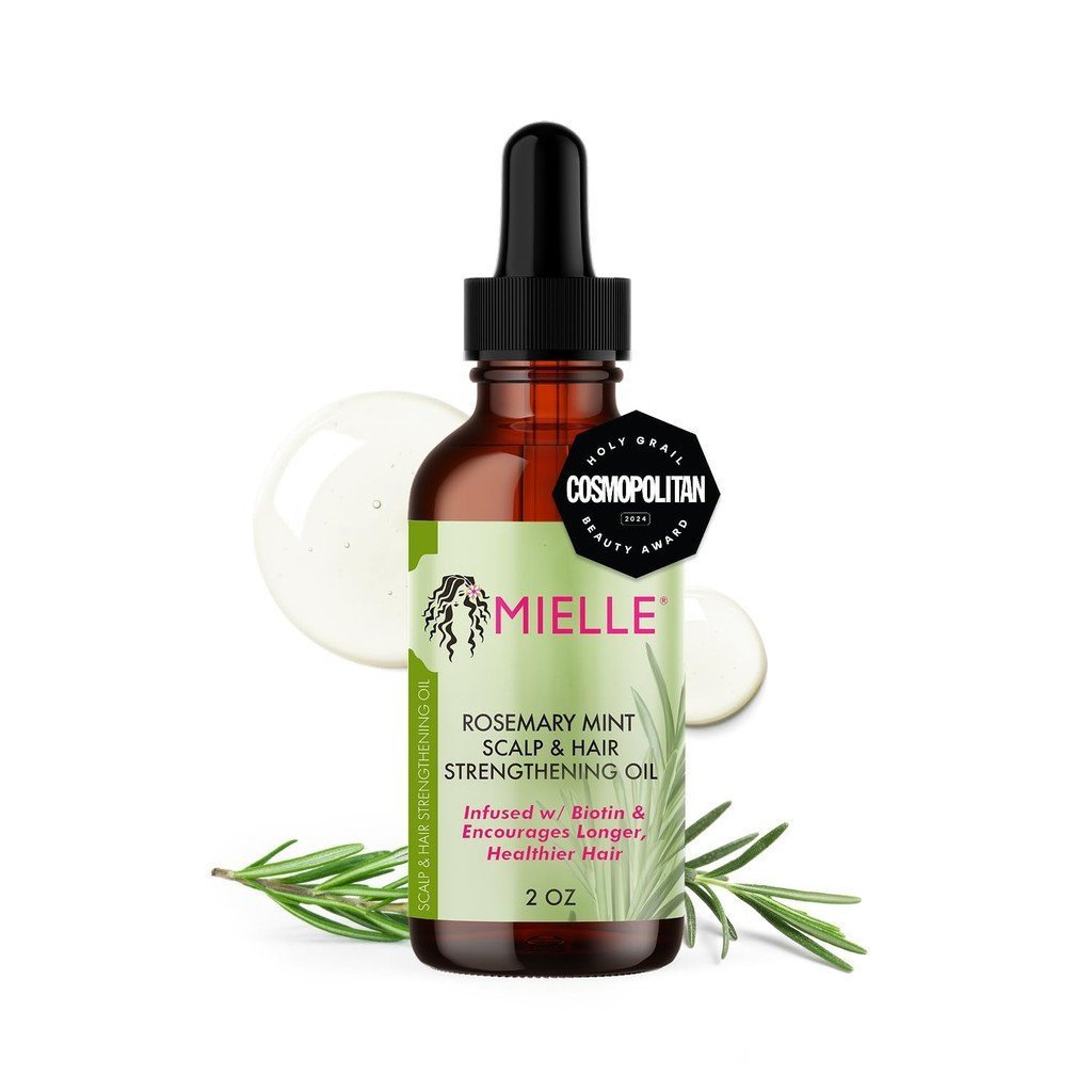 Mielle Organic Rosemary Peppermint Hair Oil ใช้ส่วนผสม Bioti QIL9 864K