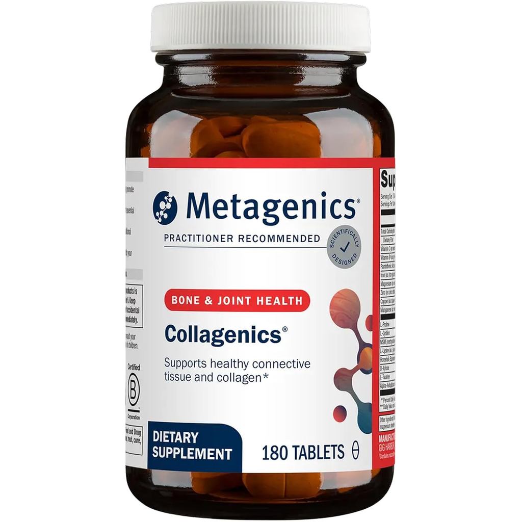 Metagenics Collagenics - สารอาหารต่อคอลลาเจนสําหรับ Joint, Skin & Connective Tissue port* - พร้อม L‐