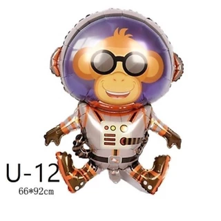 ลูกโป่งฟอยล์ อวกาศ ลูกโป่งนักบินอวกาศ จรวจ ยานบินUFO เครื่องบิน ใช้ตกแต่งวันเกิด (U)