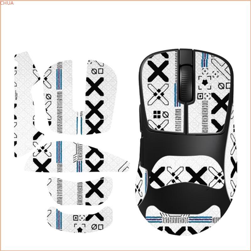 Chua DIY เมาส์ผิวเมาส์สเก็ตสติกเกอร์ด้านข้าง AntiSlip Pad สําหรับ ATK Z1 ultra Mouse