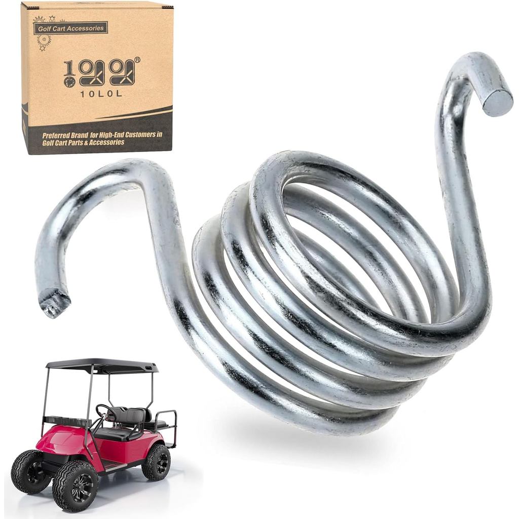 10L0L เบรคเหยียบ Torsion Return Spring สําหรับ EZGO TXT 1994-up แก๊ส/ไฟฟ้า PDS รถกอล์ฟ, OEM # 70676-