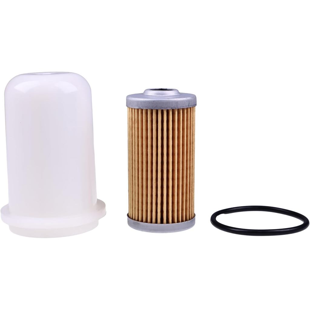 104500-55710 124064-5510 ตัวกรองเชื้อเพลิงพร้อมโอริงและชามเข้ากันได้กับ Yanmar YM147 YM147D YM155 YM