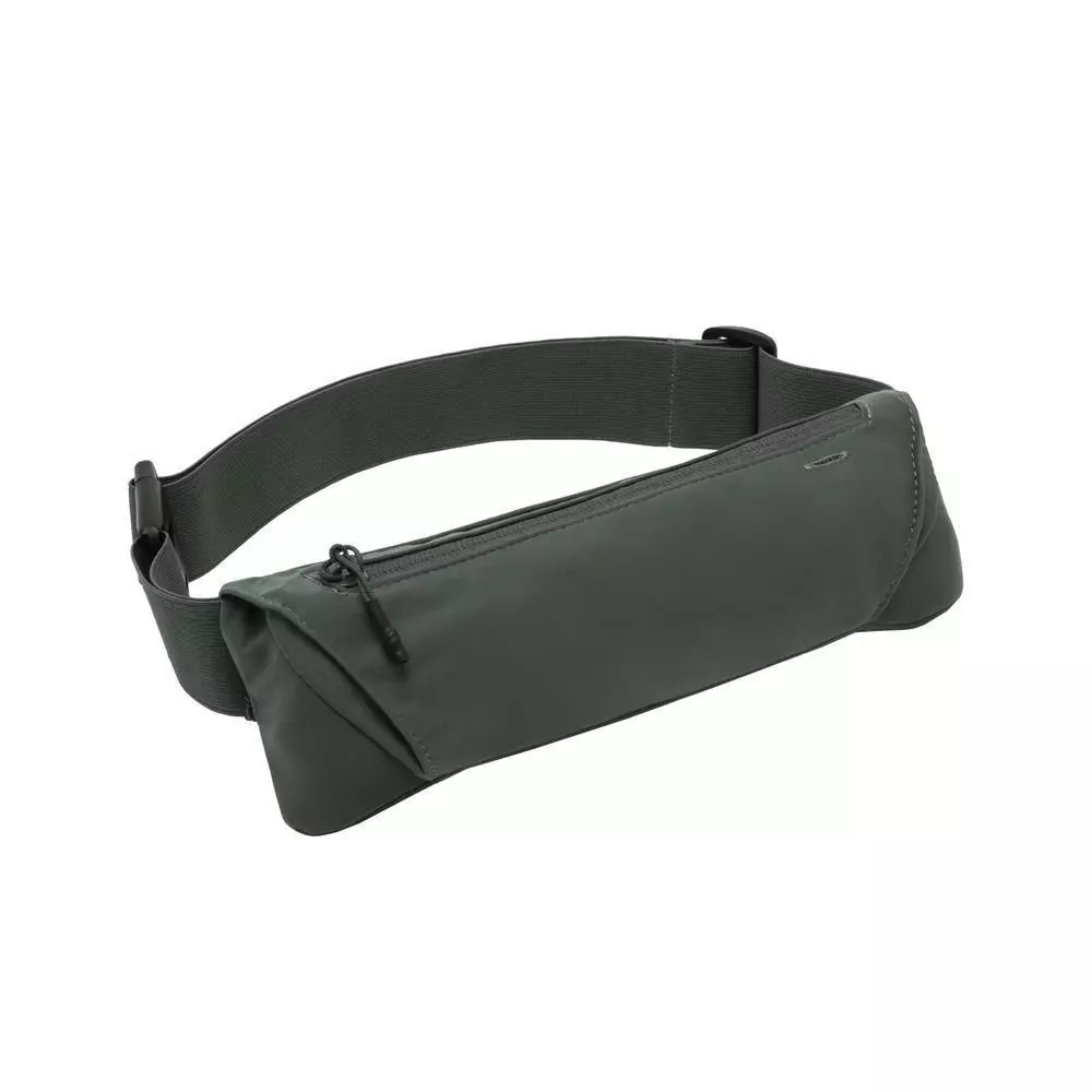 Decathlon Running Belt With 2-Compartment Pockets กระเป๋าคาดเอววิ่ง Kiprun ใส่สมาร์ทโฟนได้ รุ่น Basic 2 - Khaki thumbnail 7