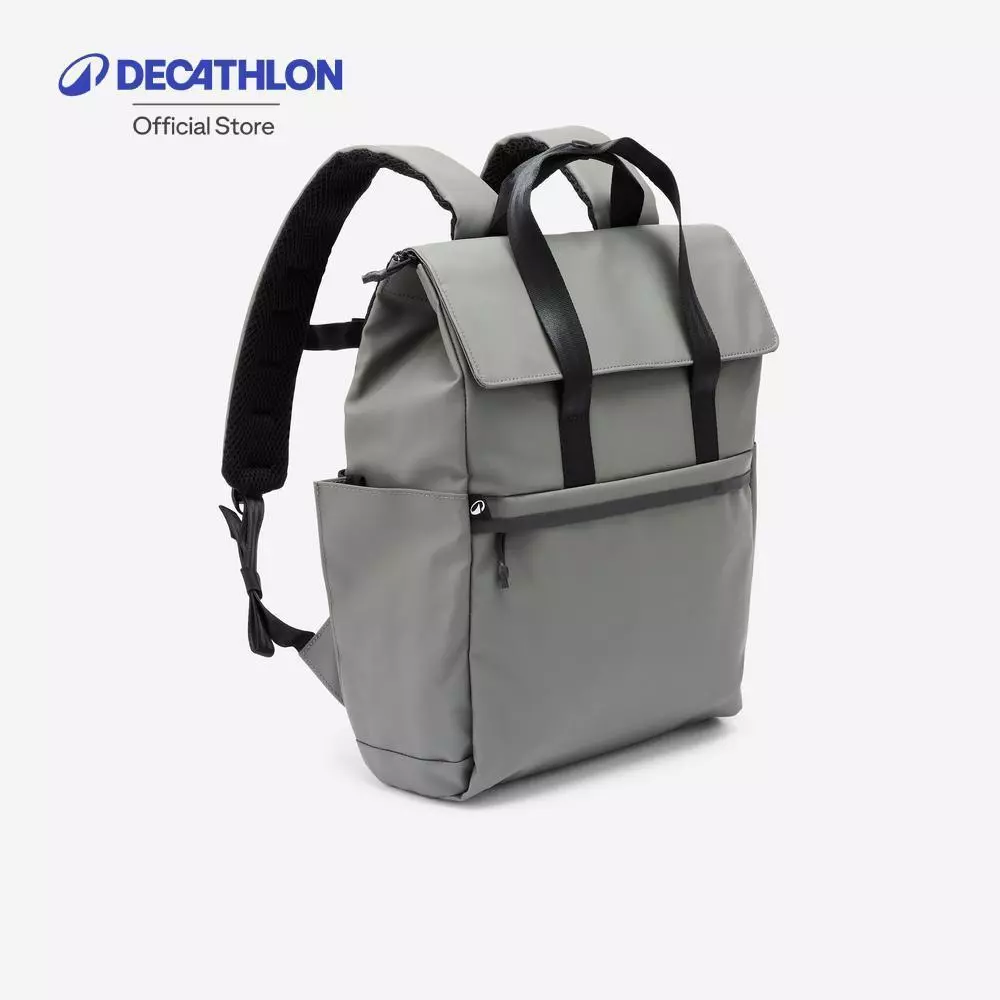 Decathlon 15L Water-Repellent Backpack With Laptop Compartment เป้สะพายหลังความจุ 15 ลิตร - Grey