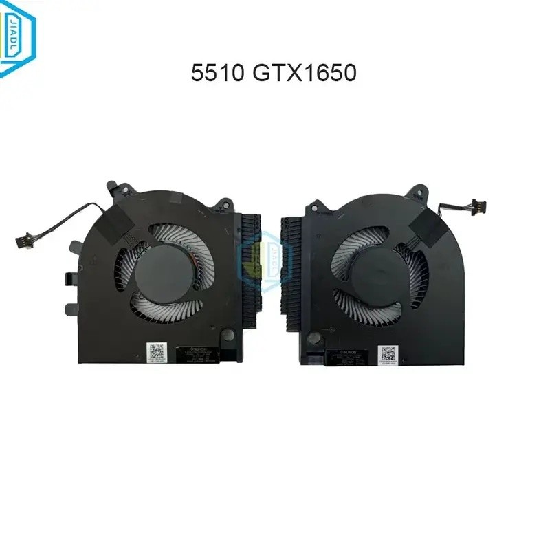 CPU GPU พัดลมระบายความร้อนสําหรับ Dell G15 5510 5511 5515 GTX1650 RTX3060 3050 01JYXG 0203MH แล็ปท็อ
