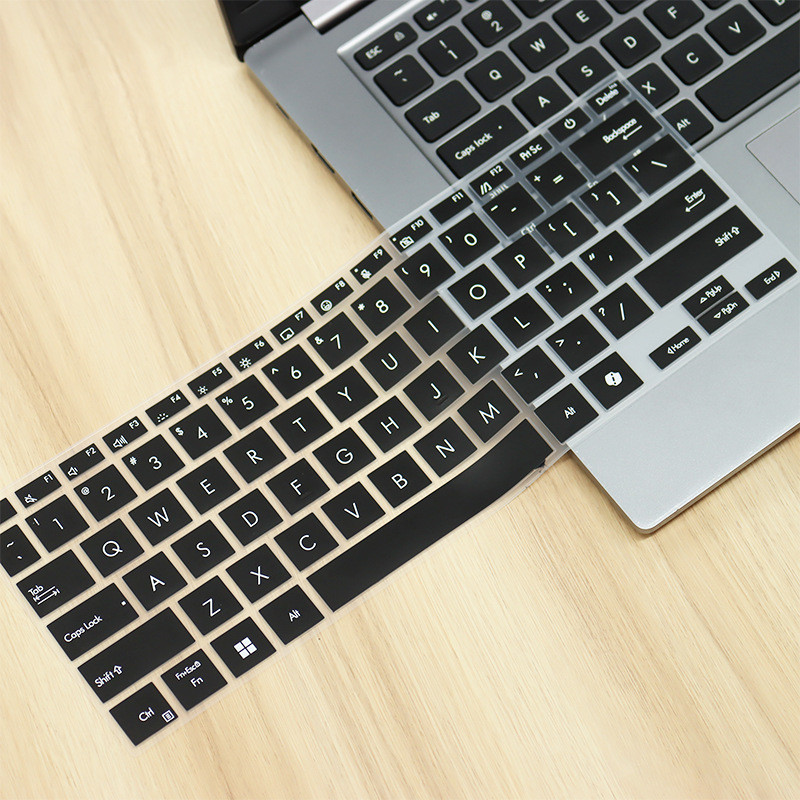 สําหรับ ASUS Zenbook 14 นิ้ว UX5406 UM5606 UX5406SA UM5606WA UM5606KA ซิลิโคนแล็ปท็อปแป้นพิมพ์ผิวป้อ