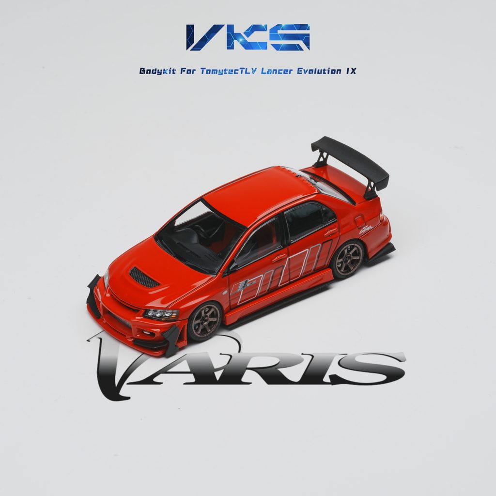 โมเดลรถ VKS1/64 Varis 外观套件 สําหรับ TomytecTLV Lancer Evolution 9