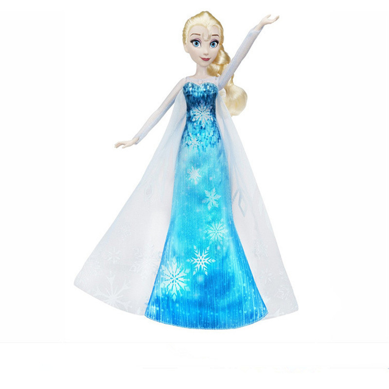 Frozen Elsa Elsa Elsa Princess Snow Treasure ตุ๊กตาประดิษฐ์ Link ตุ๊กตาเคลื่อนย้ายได้ Anna ตุ๊กตา