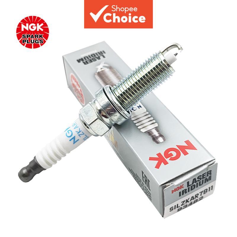 Ngk Iridium Platinum Spark Plug Silzkar7b11 1/4pcs สวมใส่ Turbo จุดระเบิดและชิ้นส่วนเครื่องยนต์การใช