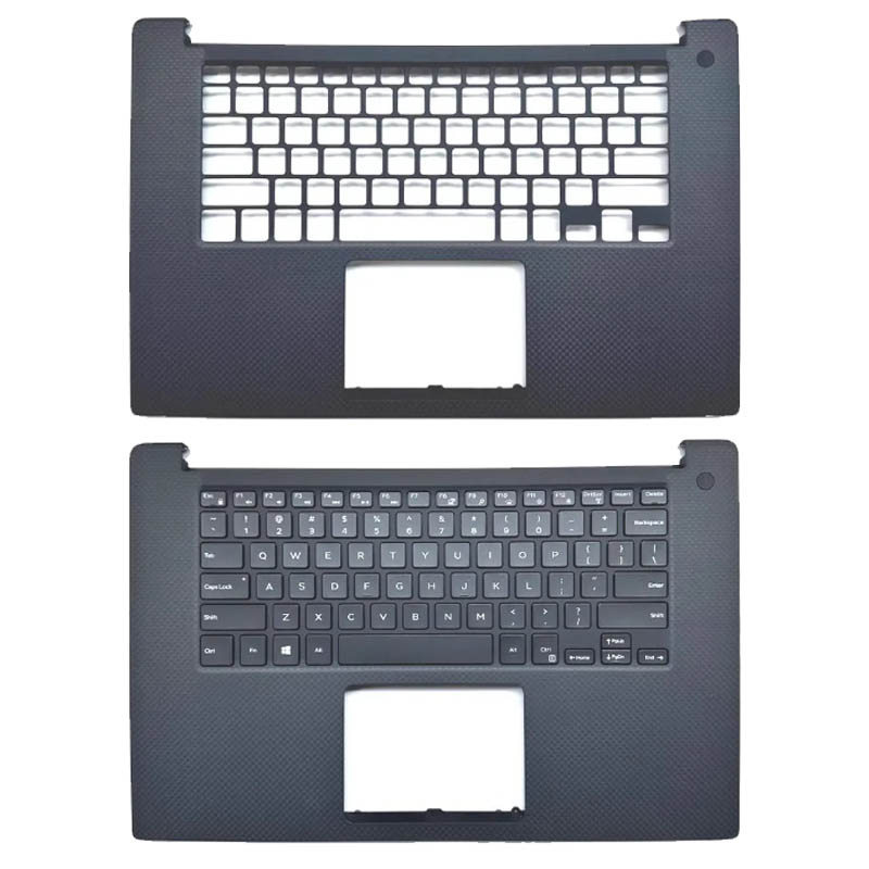 ใหม่สําหรับ DELL XPS15 9560 Precision 5520 M5520 คีย์บอร์ดกรอบกรณี Palmrest ฝาครอบด้านบน 0Y2F9N Y2F9