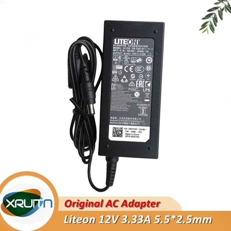 ใหม่สําหรับ Dell S2230MX/S2330MX Monitor แหล่งจ่ายไฟ PA-1041-81 GXYHH Liteon AC/DC อะแดปเตอร์ 12V 3.
