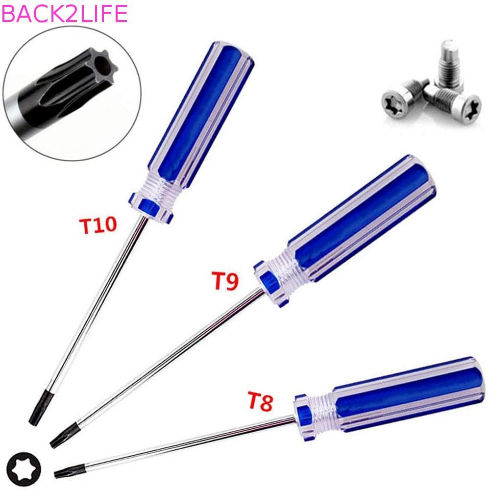 BACK2LIFE ไขควงแม่เหล็กเครื่องมือสําหรับ 360 PS3 PS4 DIY T8 T9 T10 Tamper Proof ซ่อมเครื่องมือ