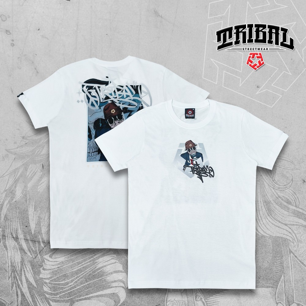 Tribal Mens Tshirt คอกลม (งานศิลปะ TG) 111