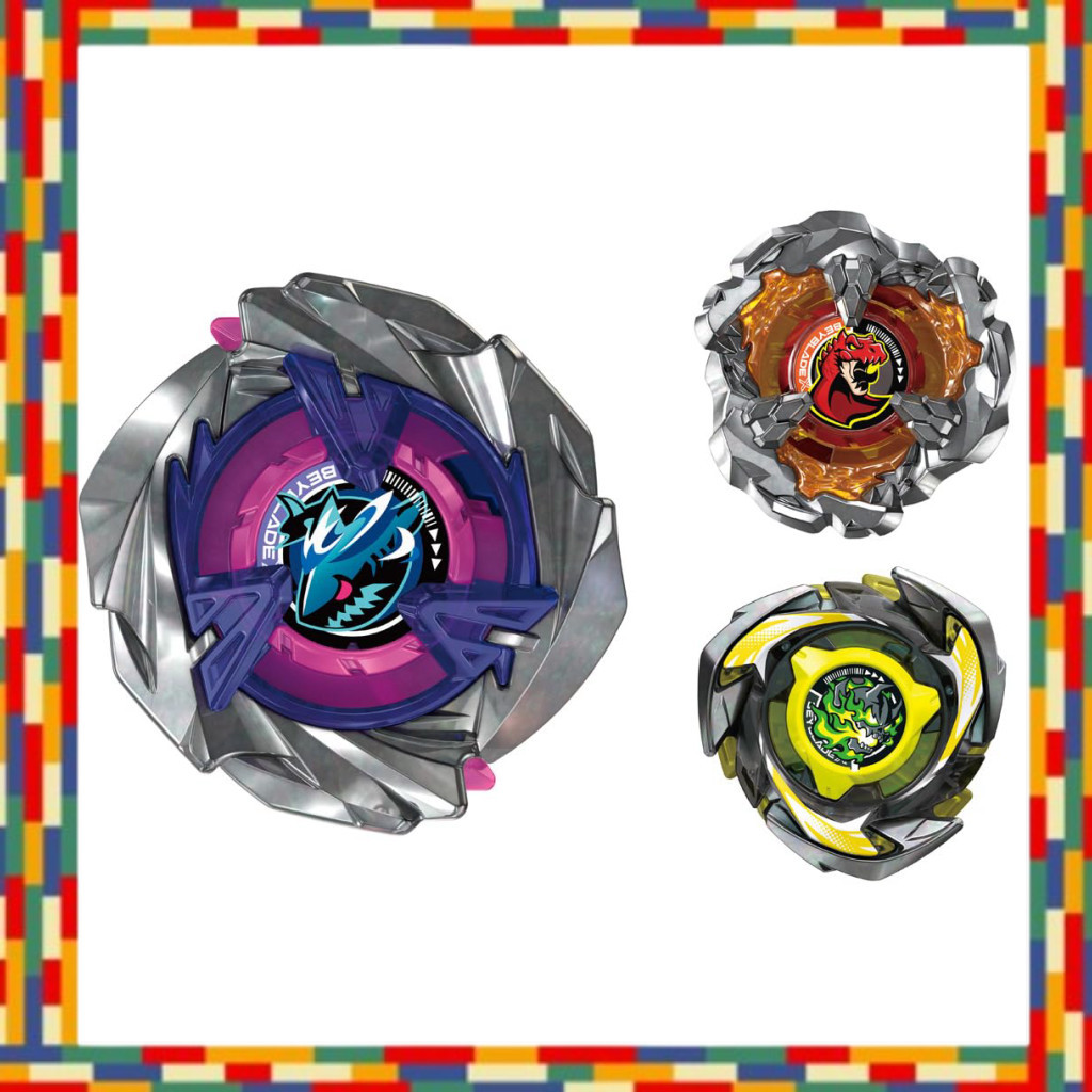 Takara Tomy Beyblade X UX-15 Shark Scale Deck Set