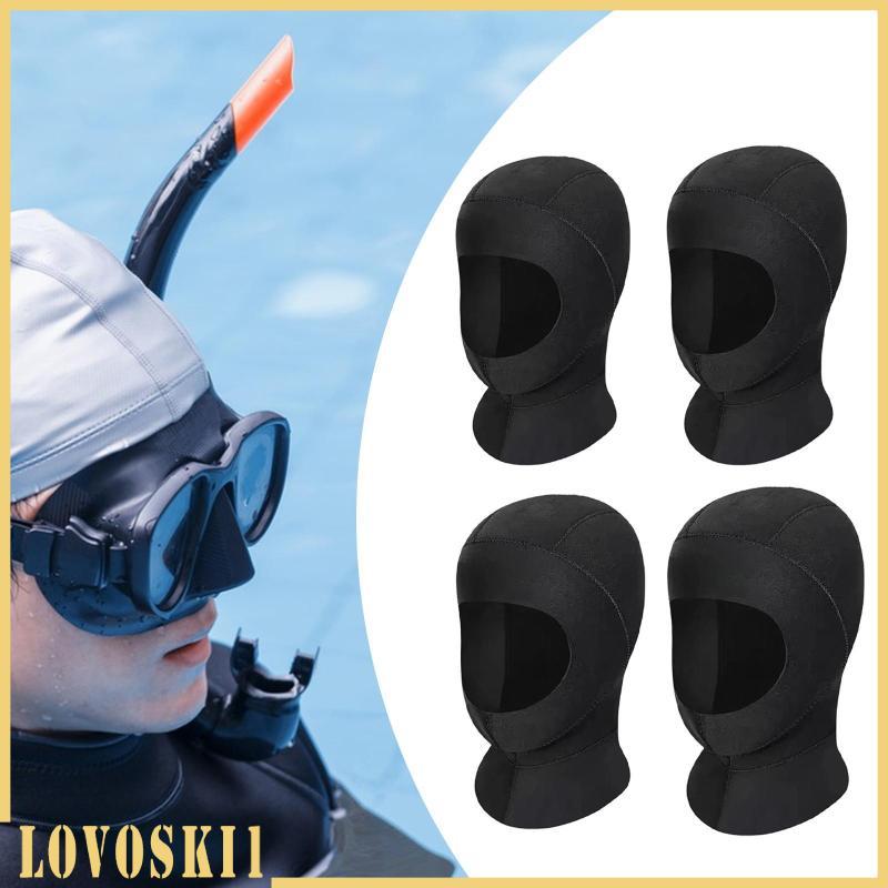 [Lovoski1] Scuba Diving Hood Wetsuit Hood หมวกว่ายน้ําหมวกดําน้ําสําหรับพายเรือคายัค Sailing Water S