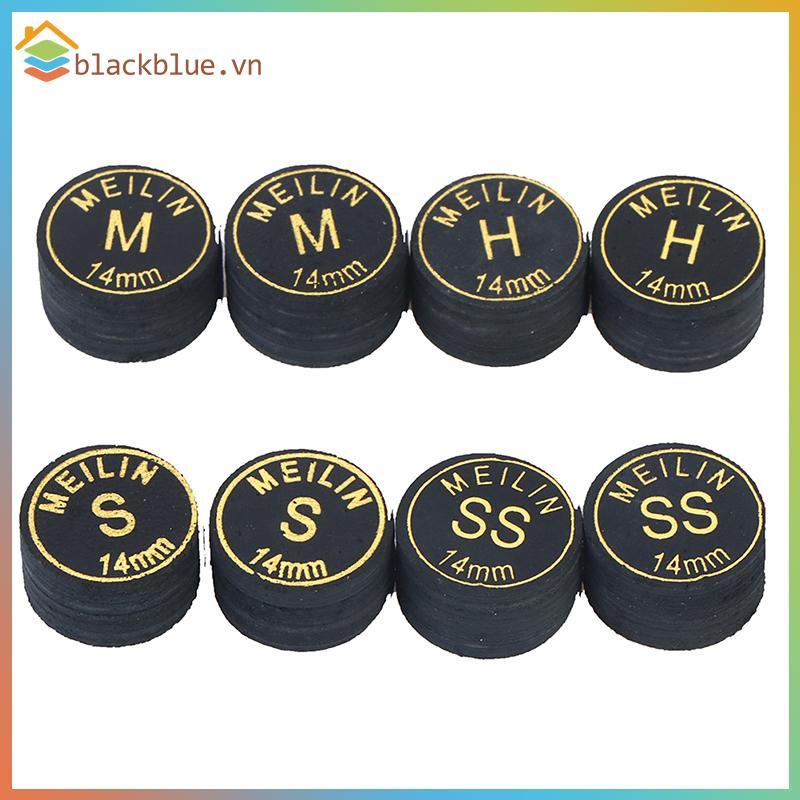 BBLUE 14 มม. ญี่ปุ่น Cue Tip คุณภาพ Pool บิลเลียด Pigskin Cue Tip Snooker Cue Tip.
