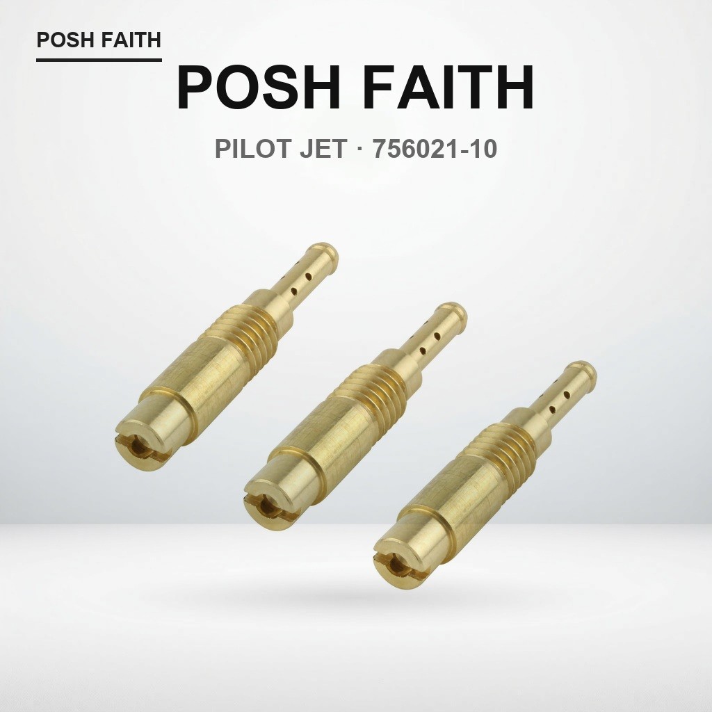 นมหนู (Pilot Jet) POSH Faith สำหรับ Honda Dio-Z4 (756021-10) | POSH Faith Pilot Jet for Honda Dio-Z4