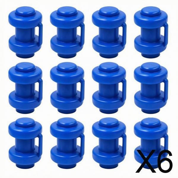[whfashion7j] 2-6pack 12 ชิ้น rebounder Enclosure Pole Cap Central Tube rebounder Net Pole