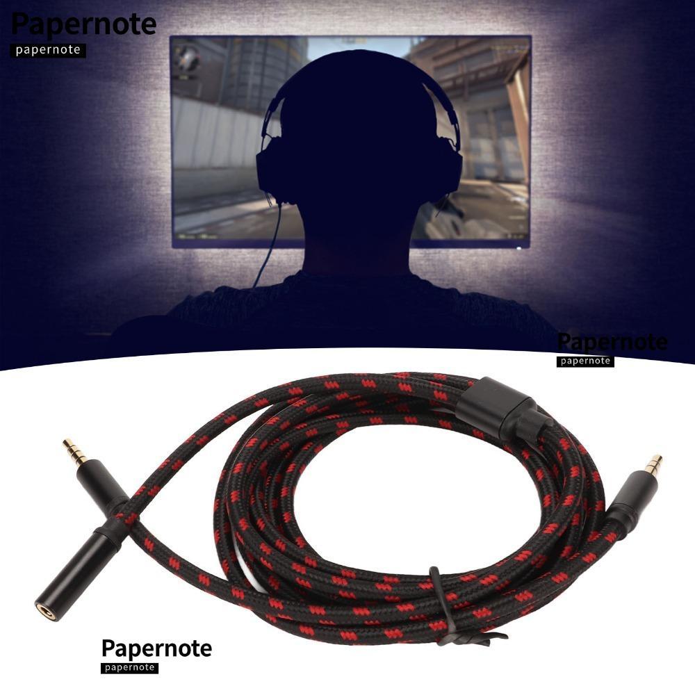 PAPERNOTE Chat Link Cable, Plug and Play 3.5 มม.Chat Adapter Cable, ยืดหยุ่น 270 ซม./8.9ft สายสัญญาณ