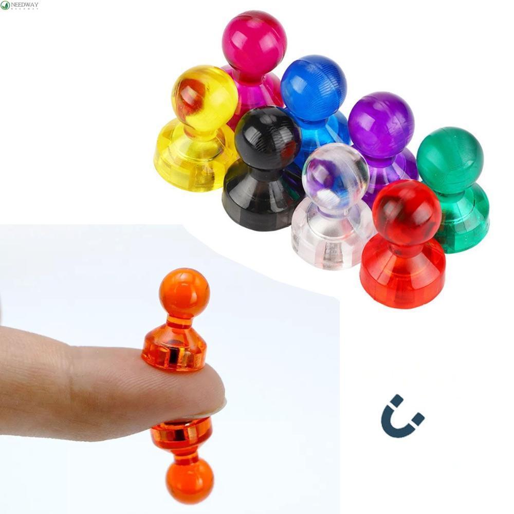 NEEDWAY Push Pins Magnets Neodymium แม่เหล็กกรวยน้ําหนักเบาหลากสี