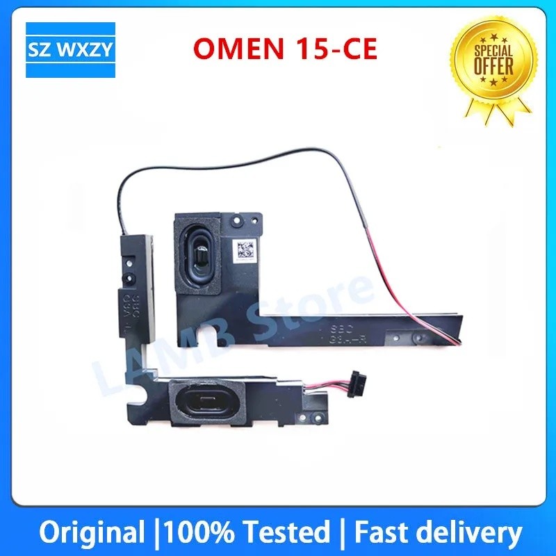 ใหม่ ใหม่ 929477-001 38G3ASATP10 ชุดลําโพง L&R สําหรับ HP OMEN 15-CE 15-CE198WM 15-CE011DX ทดสอบ 100