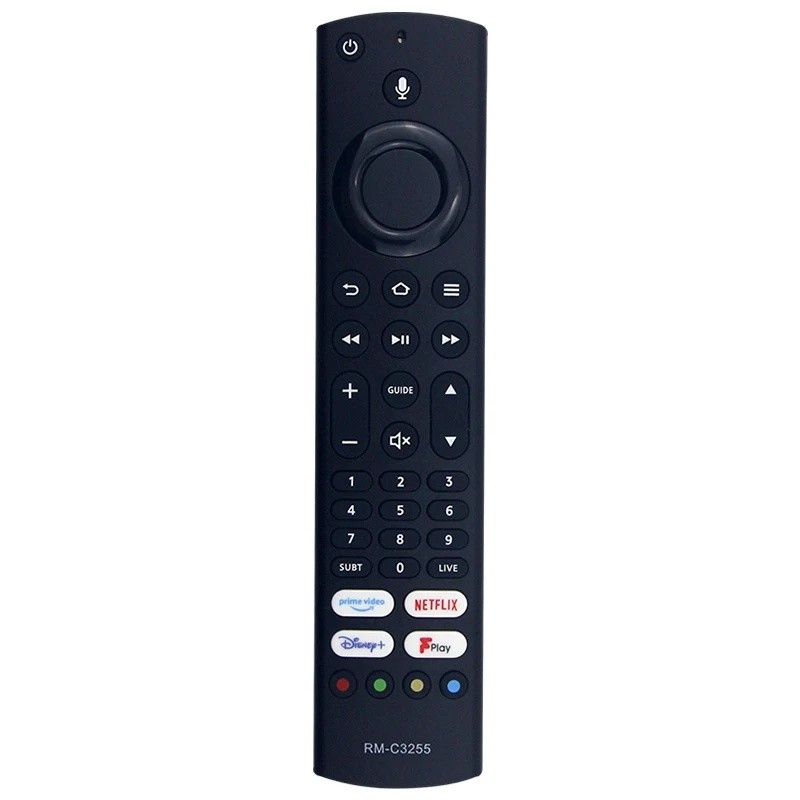 ใช้งานร่วมกับ JVC TV LT-32CF600 LT-40CF700 LT-43CF700 รีโมทคอนโทรล RM-C3255 อะไหล่ไม่มีเสียง