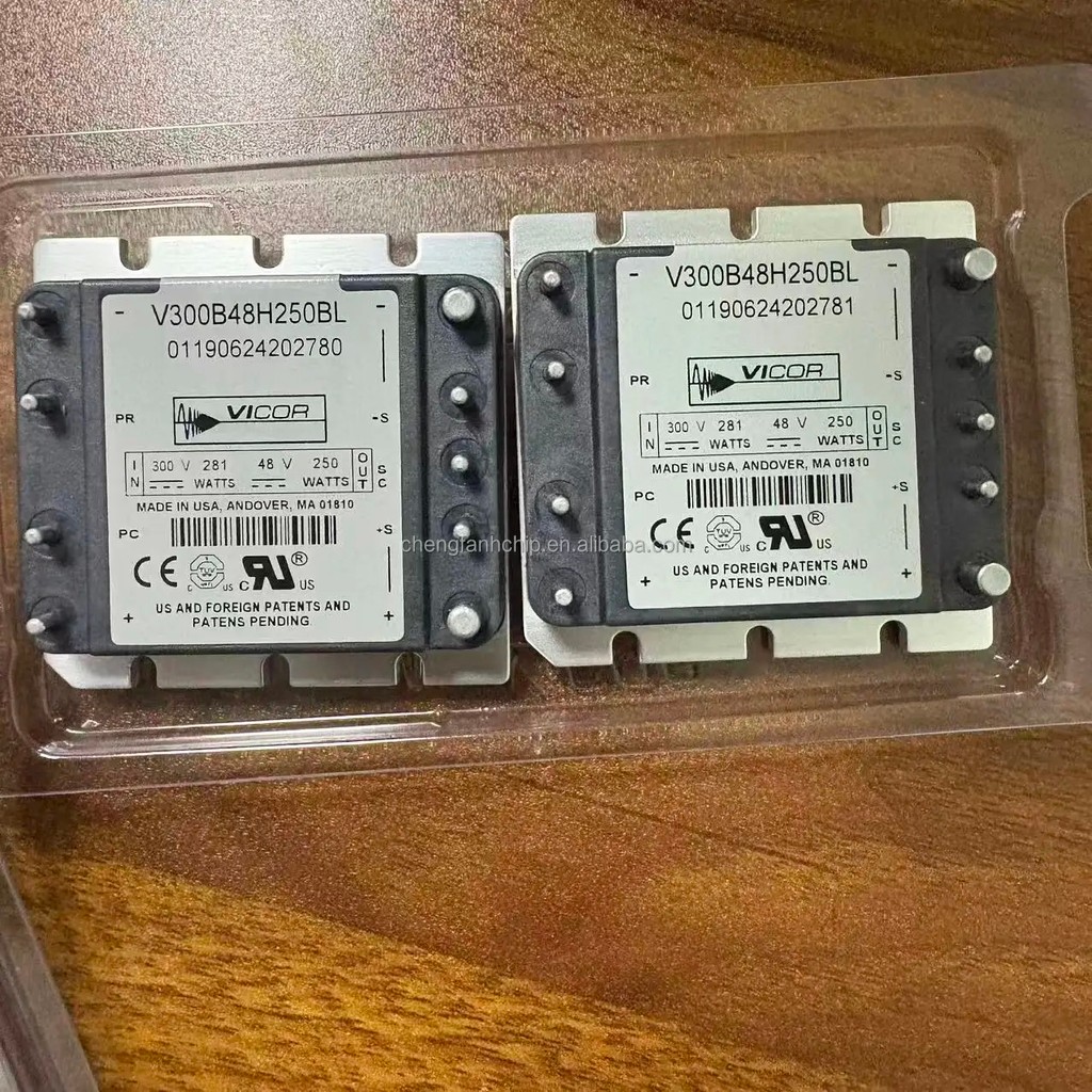 OJ9Q DC DC CONVERTER 48V 250W V300B48C250BL ใหม่โมดูลเดิม ICs อื่นๆ