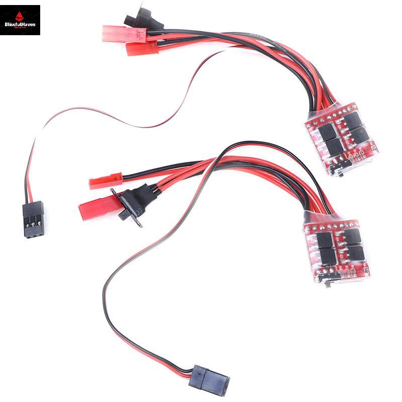 20A ESC 30A ESC มอเตอร์ความเร็ว RC ESC 2KHz ส่งต่อแปรงย้อนกลับเบรค