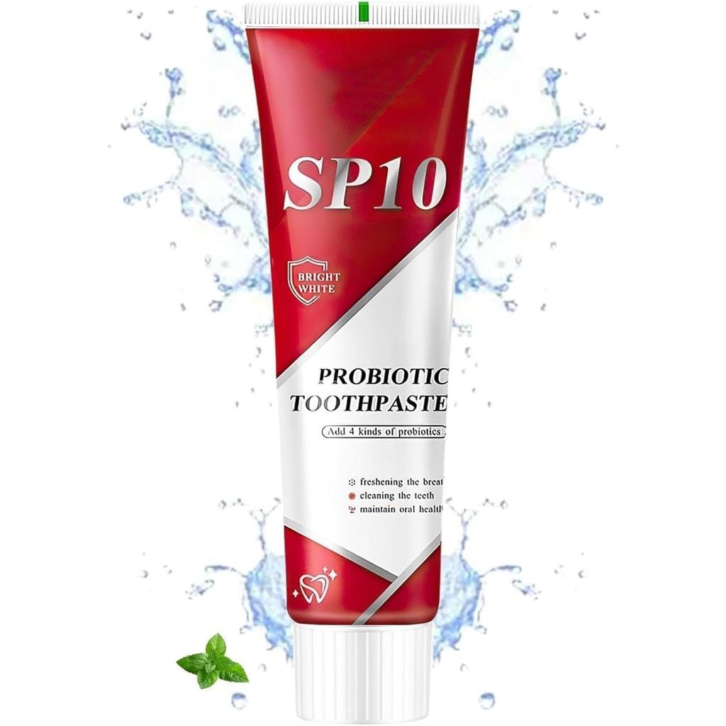 SP10 ยาสีฟันโปรไบโอติก-Brighter ฟันผ่านโปรไบโอติกทันตกรรม (1) 8T0F
