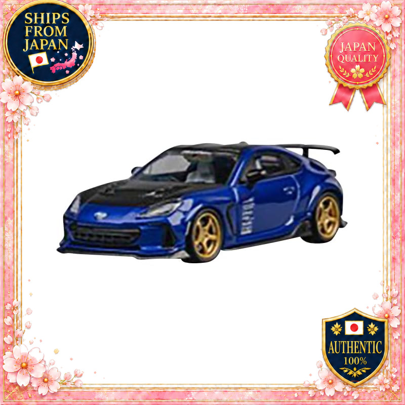Cm-Model CM MODEL 1/64 Subaru BRZ Varis Widebody Blue BRZ-08