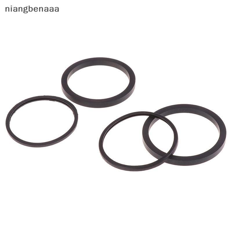 (niangbenaaa) ดิสก์เบรก Caliper ลูกสูบซีล O-Ring 4 ชิ้น Universal รถจักรยานยนต์จักรยานซ่อมป้องกันการรั่วประสิทธิภาพสูงอัพเกรดใหม่
