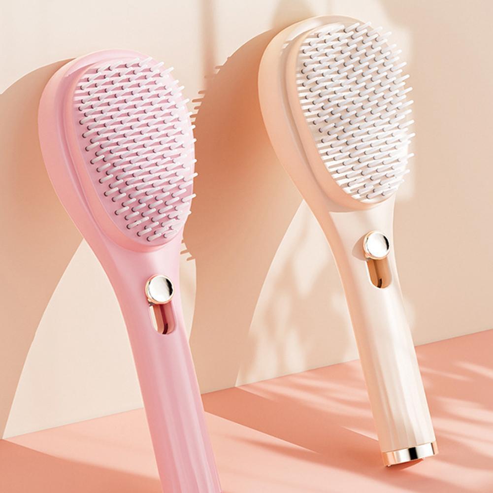 Telescopic Magic Comb แบบพกพาในครัวเรือนทําความสะอาดหนังศีรษะนวดแบบไม่ใช้ความร้อนหนังศีรษะพิเศษไม่มี